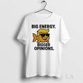 Original Trump Big Energy Bigger Opinions Fish - Adult & Kids T-Shirts, Sweatshirts & Hoodies apparel design preview 1