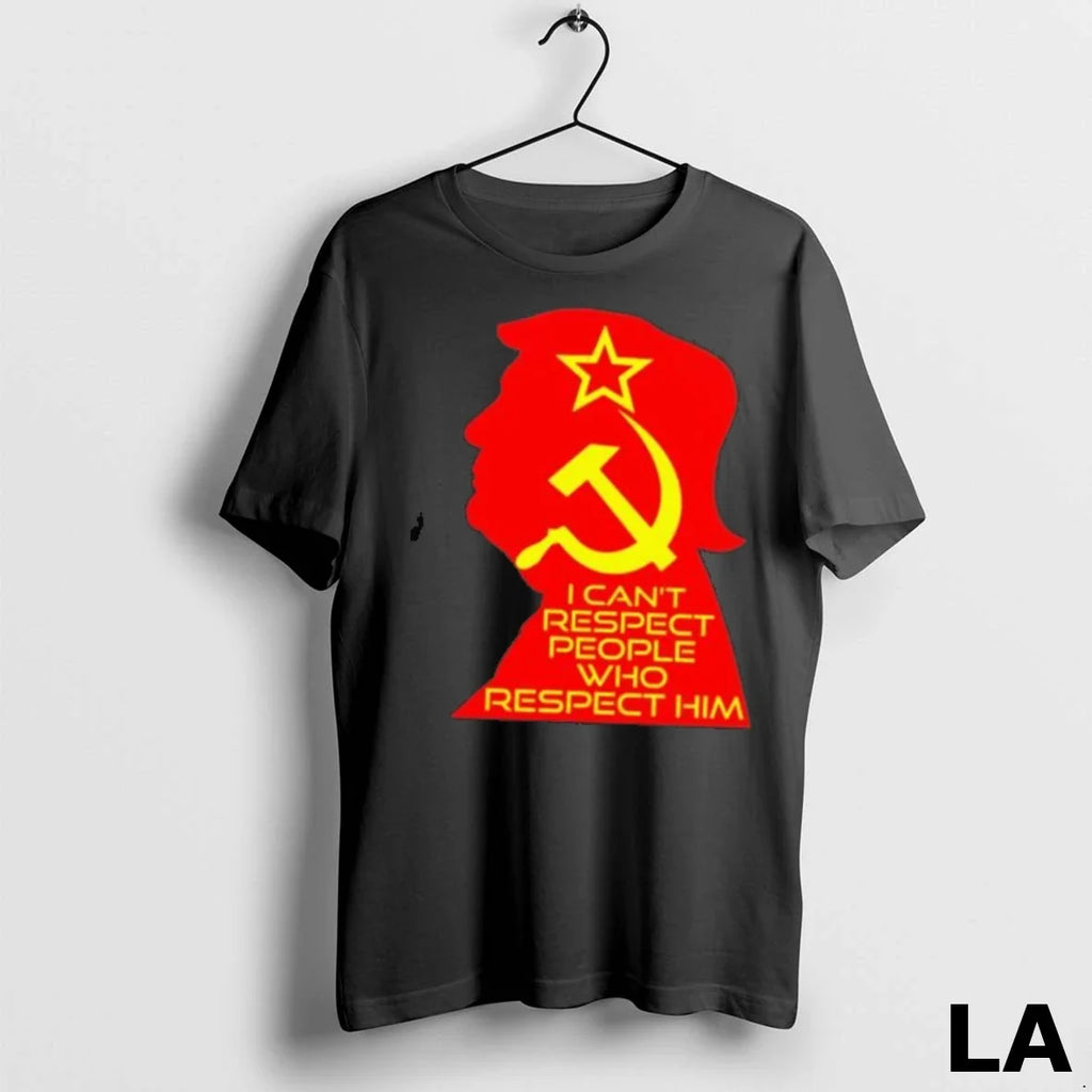 Original Trump I Cant Respect People Who Him - Adult & Kids T-Shirts, Sweatshirts & Hoodies apparel design preview 1