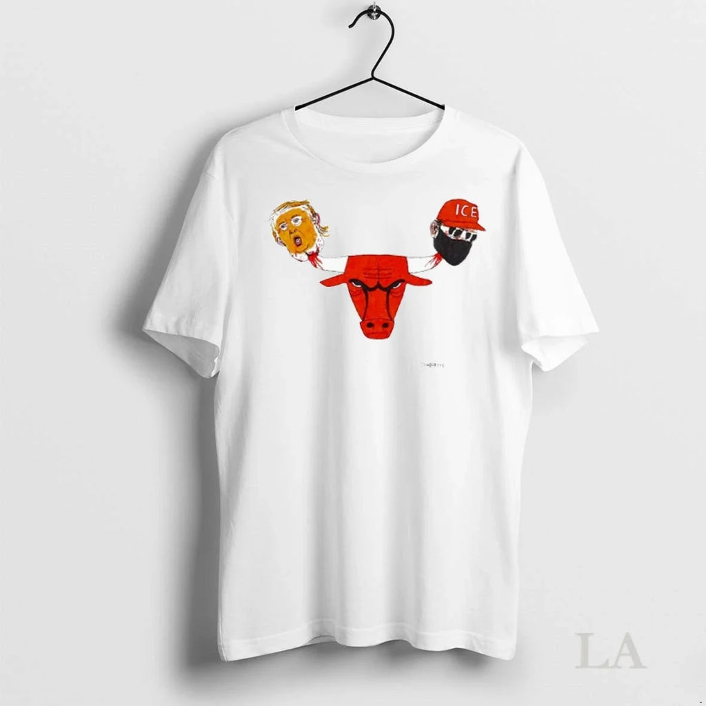 Original Trump Ice Chicago Bulls Head - Adult & Kids T-Shirts, Sweatshirts & Hoodies apparel design preview 1