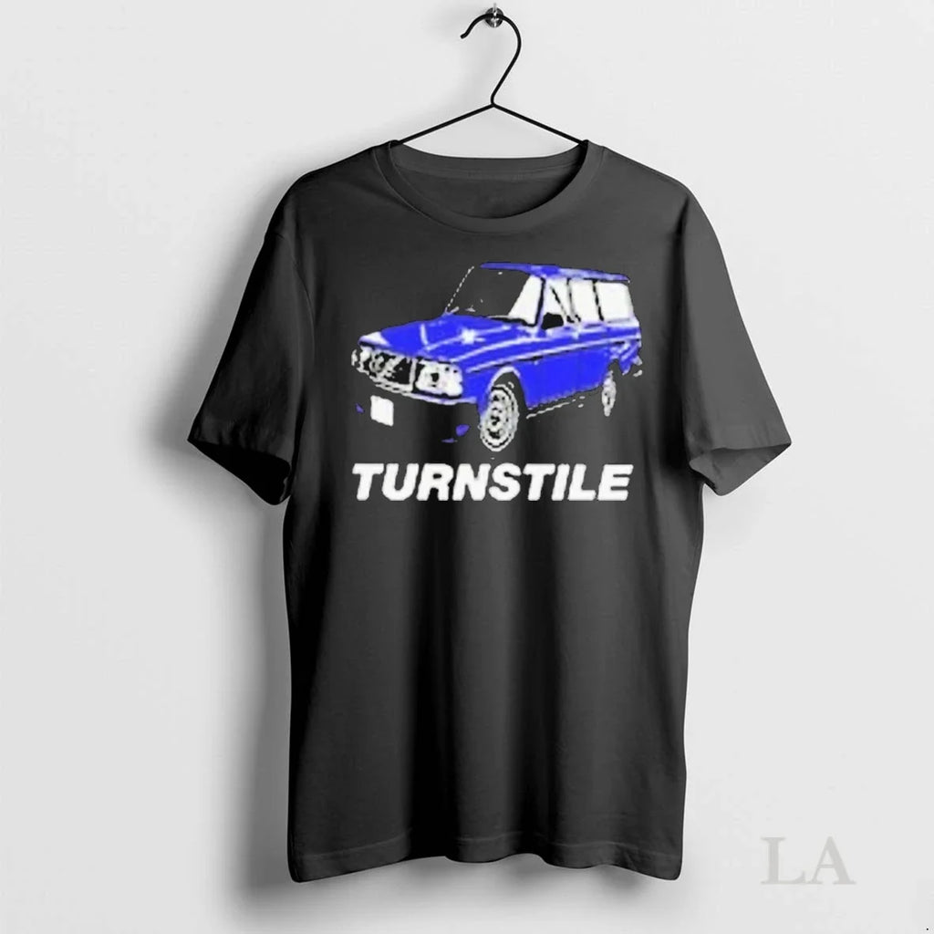 Original Turnstile 2025 Tour The Blue Car Never - Adult & Kids T-Shirts, Sweatshirts & Hoodies apparel design preview 1
