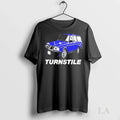 Original Turnstile 2025 Tour The Blue Car Never - Adult & Kids T-Shirts, Sweatshirts & Hoodies apparel design preview 1