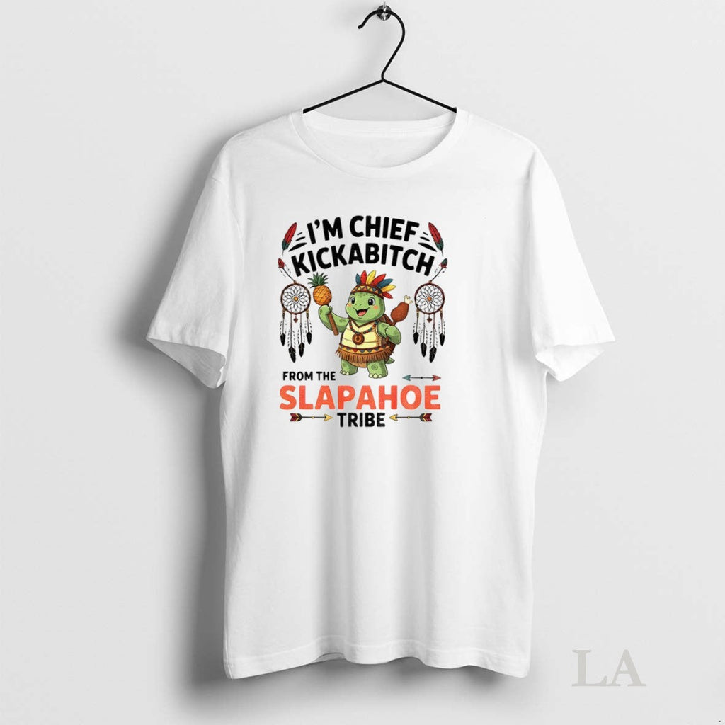 Original Turtle Native Im Chief Kickabitch From The - Adult & Kids T-Shirts, Sweatshirts & Hoodies apparel design preview 1