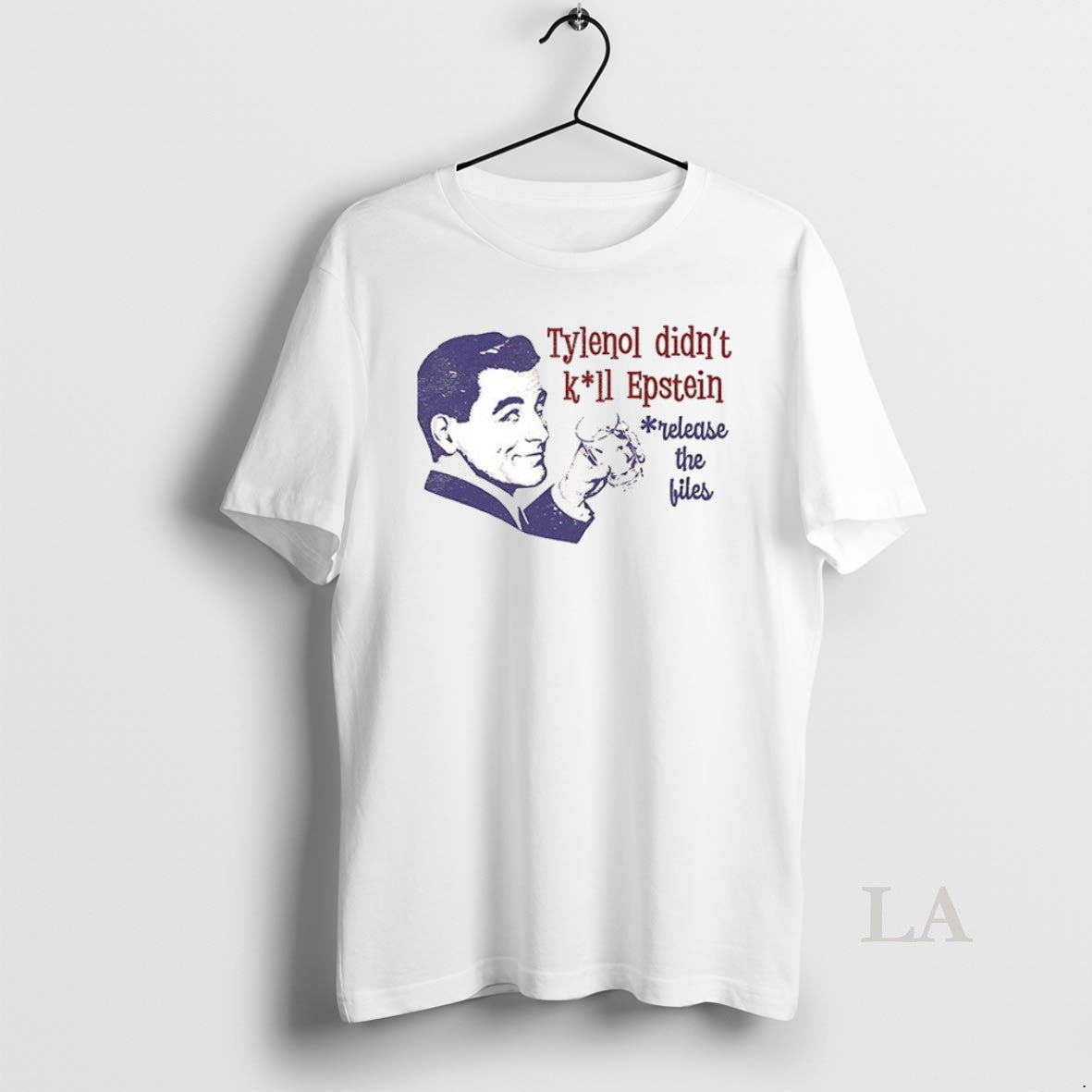 Original Tylenol Didnt Kill Epstein Release The Bites - Adult & Kids T-Shirts, Sweatshirts & Hoodies apparel design preview 1