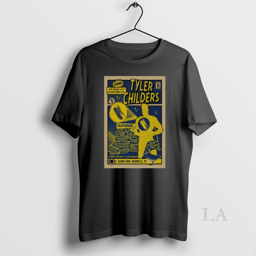 Original Tyler Childers Oct 11 2025 Geodis Park - Adult & Kids T-Shirts, Sweatshirts & Hoodies apparel design preview 1