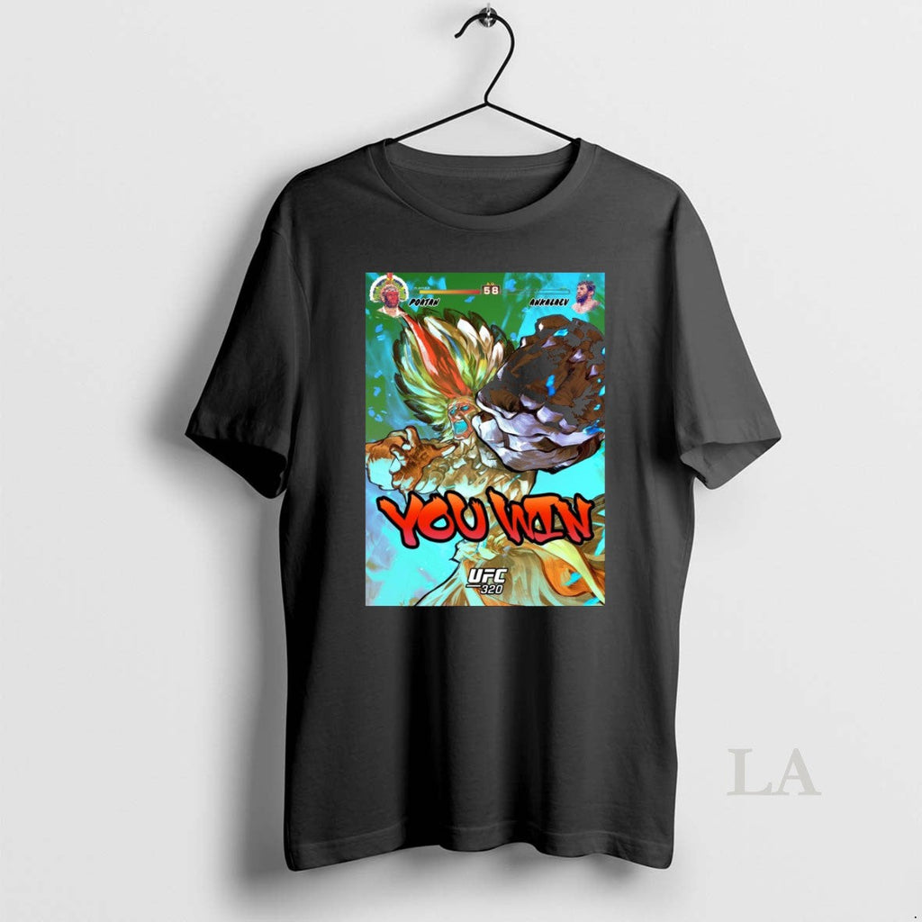 Original Ufc 320 You Win Alex Poatan Pereira Vs - Adult & Kids T-Shirts, Sweatshirts & Hoodies apparel design preview 1