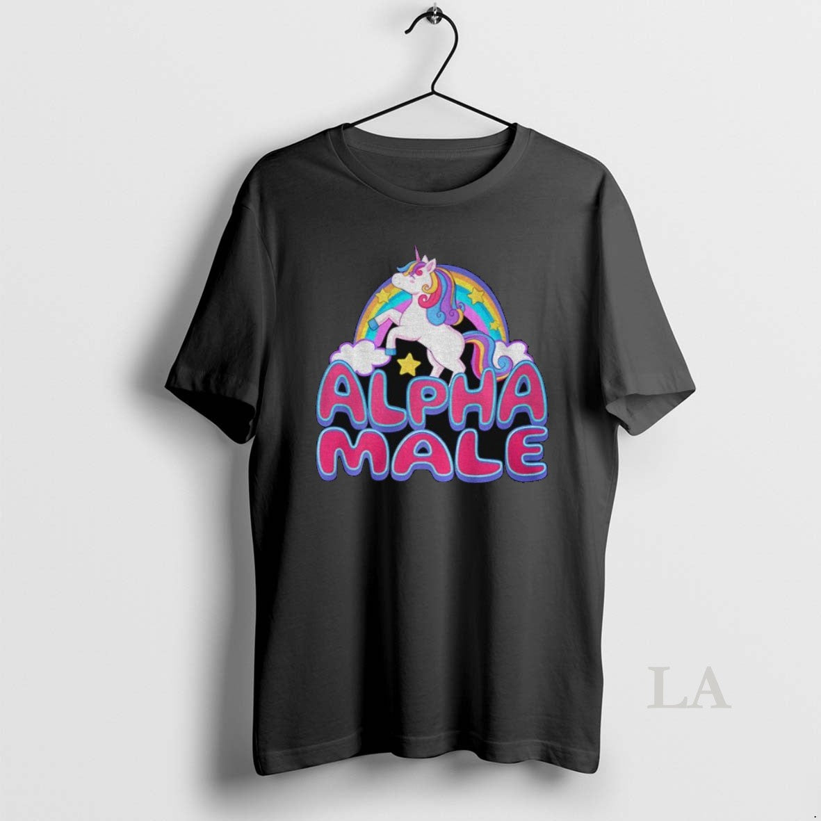 Original Unicorn Alpha Male Rainbow - Adult & Kids T-Shirts, Sweatshirts & Hoodies apparel design preview 1