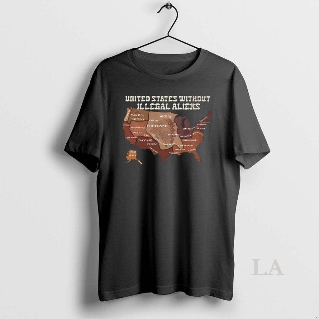 Original United States Without Illegal Aliens Native - Adult & Kids T-Shirts, Sweatshirts & Hoodies apparel design preview 1