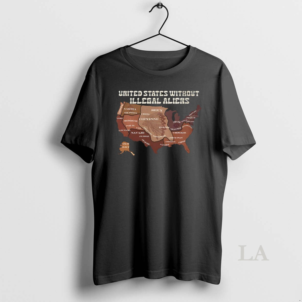 Original United States Without Illegal Aliens Native - Adult & Kids T-Shirts, Sweatshirts & Hoodies apparel design preview 1