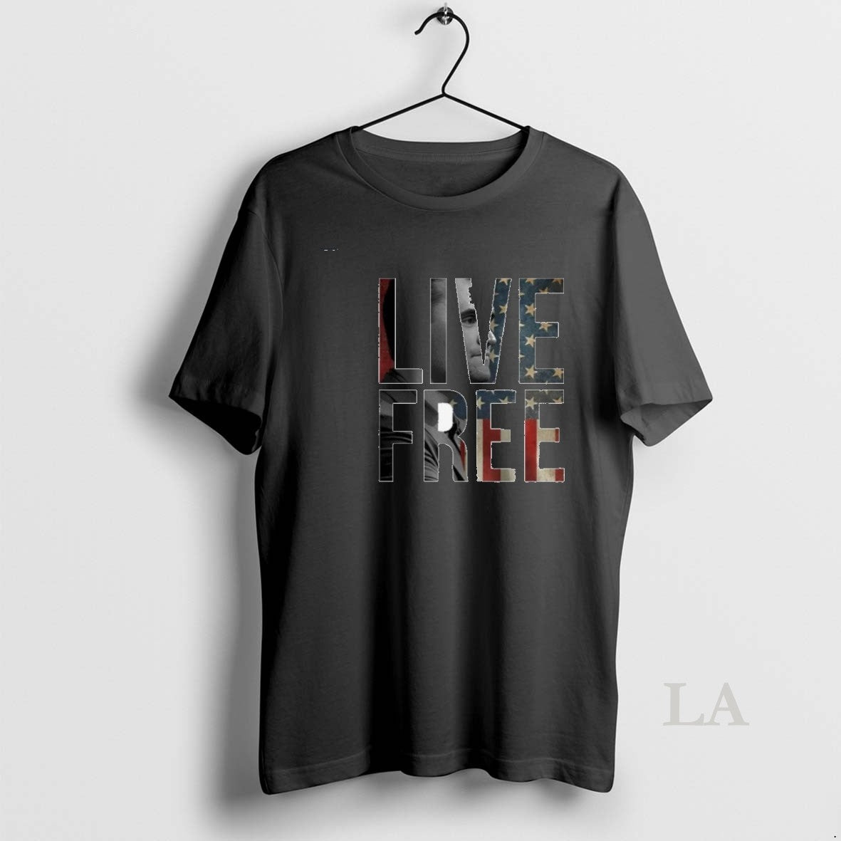 Original Valuetainment Charlie Kirks Live Free - Adult & Kids T-Shirts, Sweatshirts & Hoodies apparel design preview 1