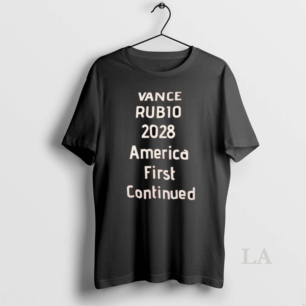 Original Vance Rub10 2018 America First Continued - Adult & Kids T-Shirts, Sweatshirts & Hoodies apparel design preview 1