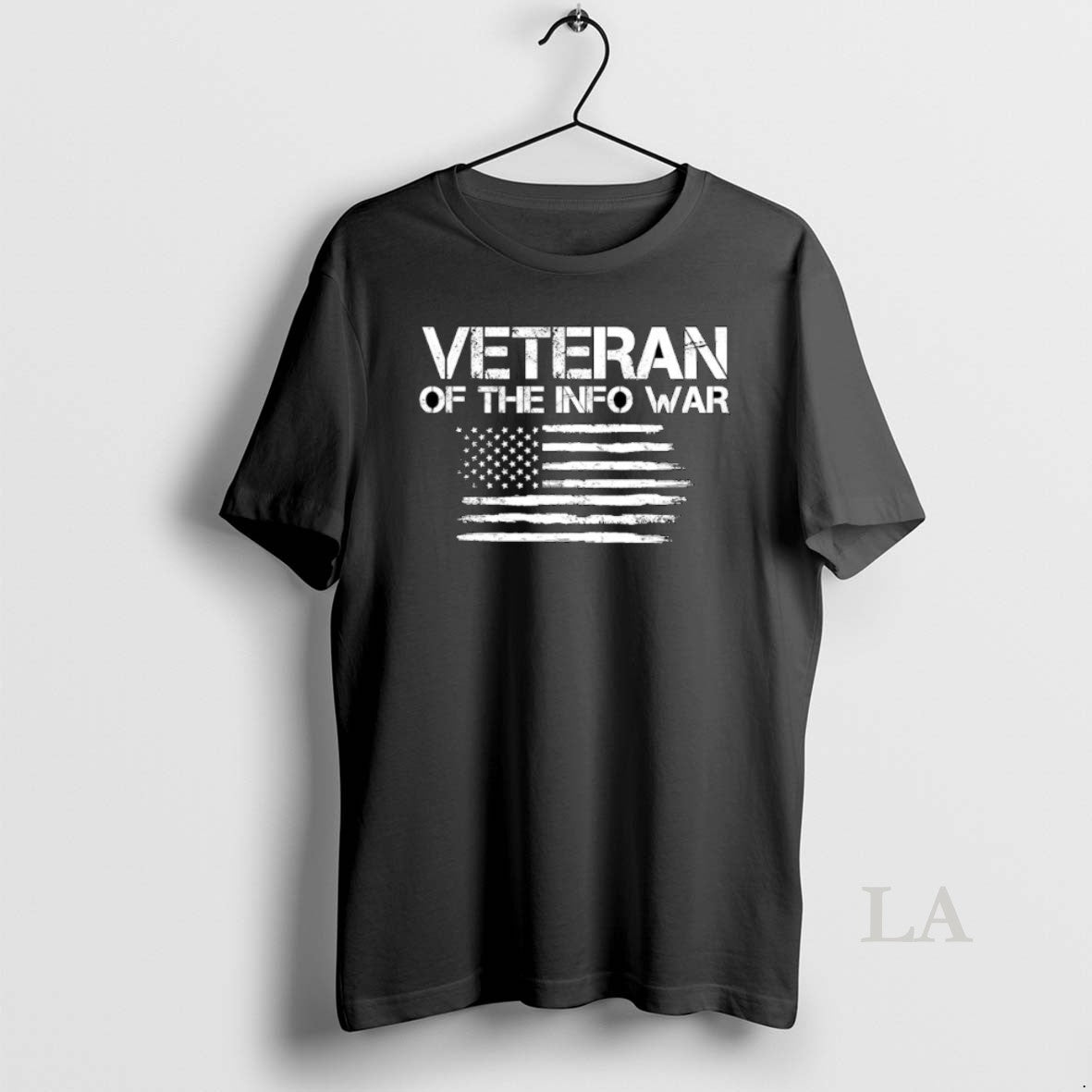 Original Veteran Of The Infowar Flag Ornaments - Adult & Kids T-Shirts, Sweatshirts & Hoodies apparel design preview 1