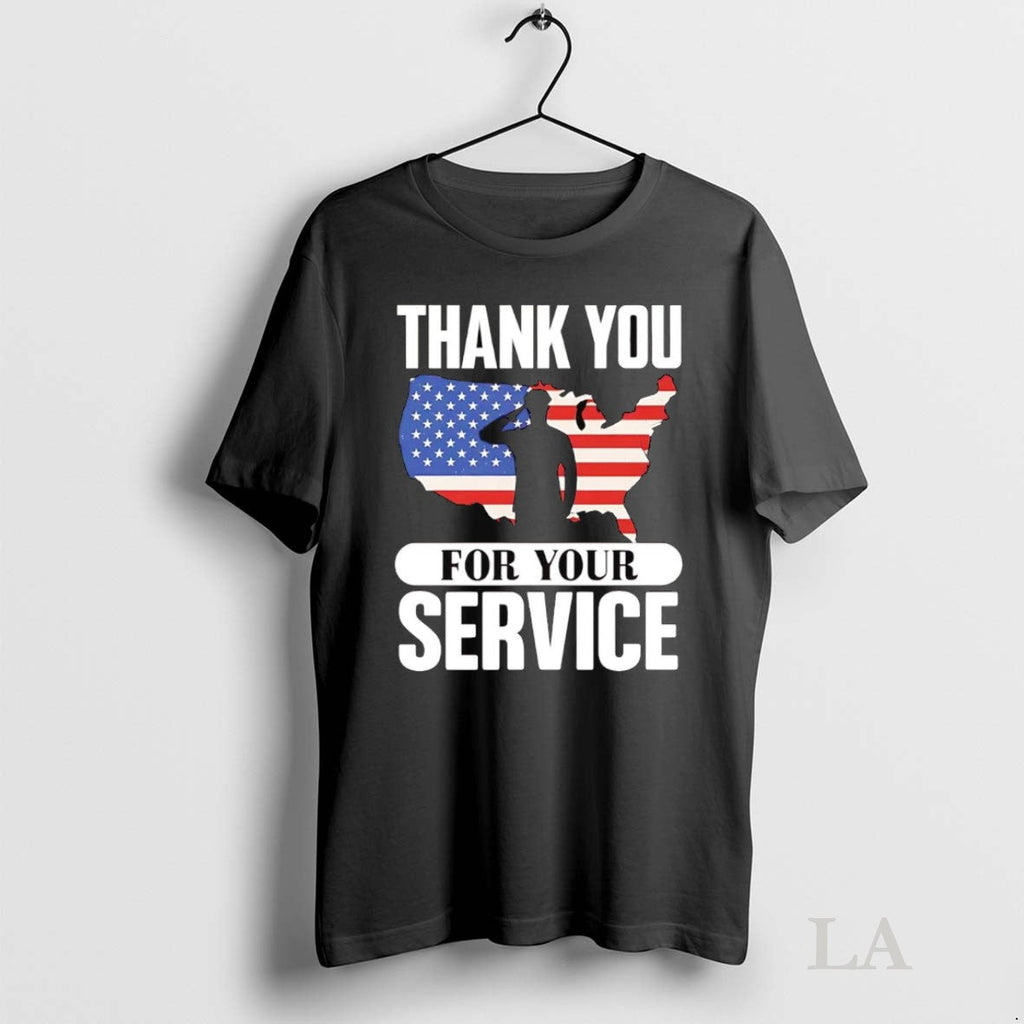Original Veteran Thank You For Your Service - Adult & Kids T-Shirts, Sweatshirts & Hoodies apparel design preview 1
