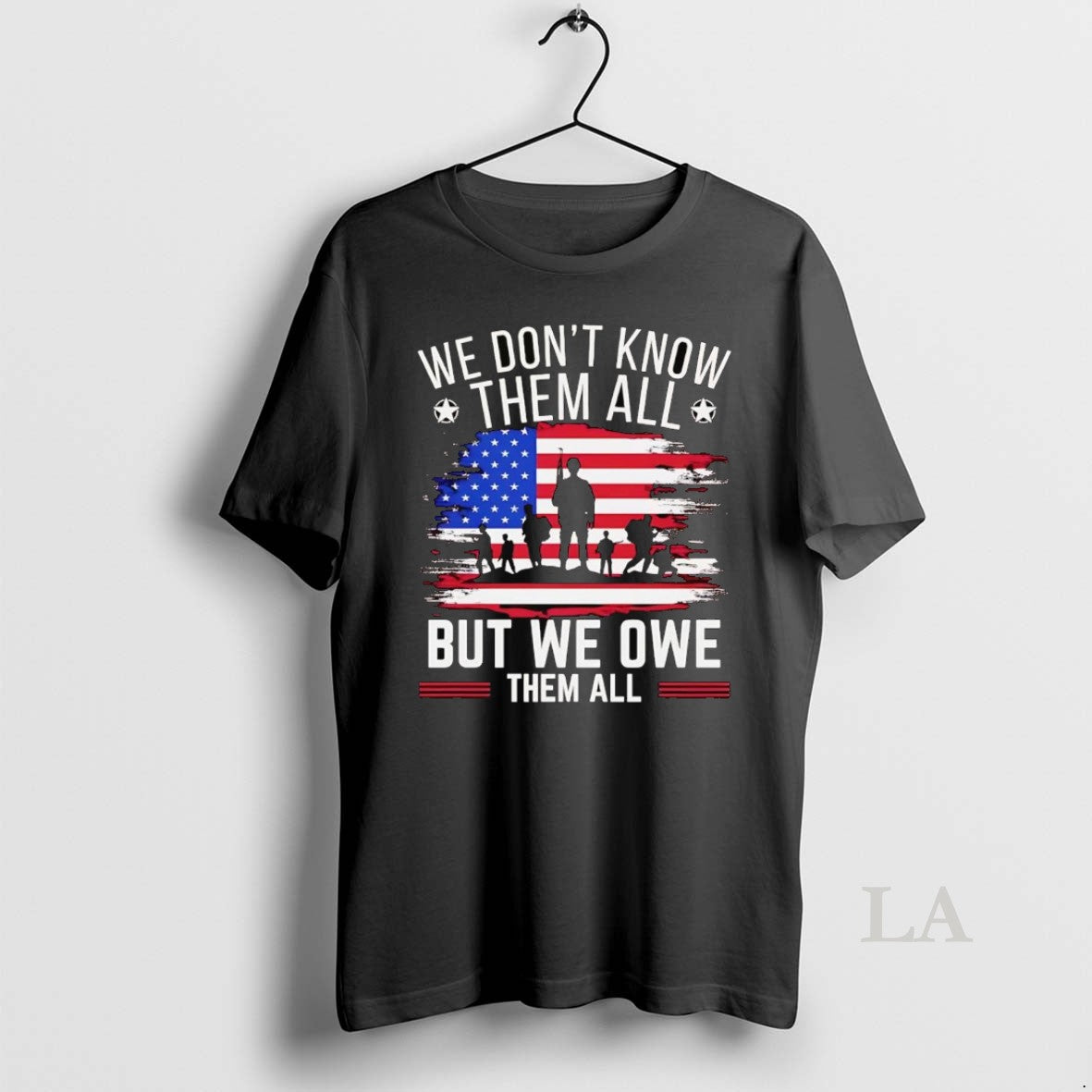 Original Veteran We Owe Them All But - Adult & Kids T-Shirts, Sweatshirts & Hoodies apparel design preview 1