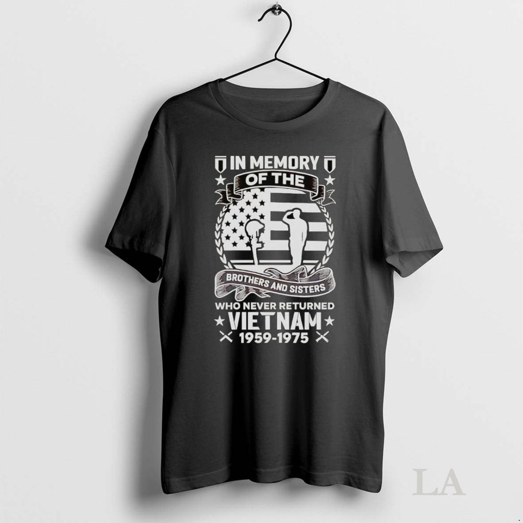 Original Veterans Viet Nam In Memory Of The Brothers - Adult & Kids T-Shirts, Sweatshirts & Hoodies apparel design preview 1