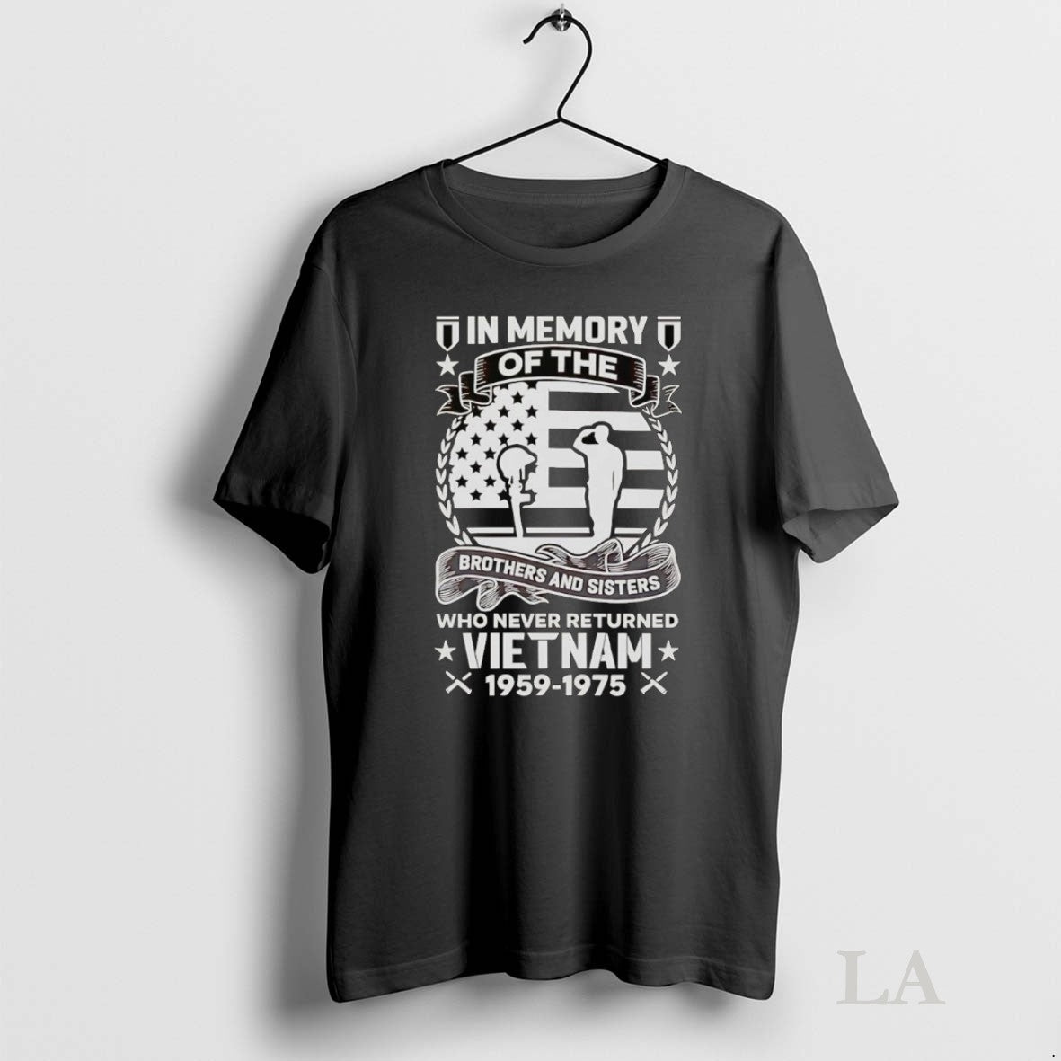 Original Veterans Viet Nam In Memory Of The Brothers - Adult & Kids T-Shirts, Sweatshirts & Hoodies apparel design preview 1