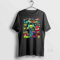 Original Video Gamer Lover Dash Game Geometry - Adult & Kids T-Shirts, Sweatshirts & Hoodies apparel design preview 1