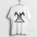 Original Viking Valhalla Skull Crosses Axe - Adult & Kids T-Shirts, Sweatshirts & Hoodies apparel design preview 1