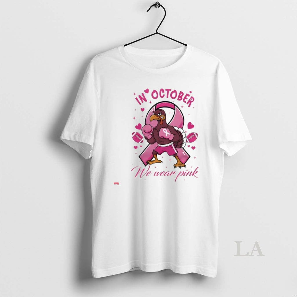 Original Virginia Tech Hokies Tackle Cancer Win - Adult & Kids T-Shirts, Sweatshirts & Hoodies apparel design preview 1
