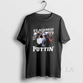 Original Vladimir Puttin Putin Playing Golf Flag - Adult & Kids T-Shirts, Sweatshirts & Hoodies apparel design preview 1