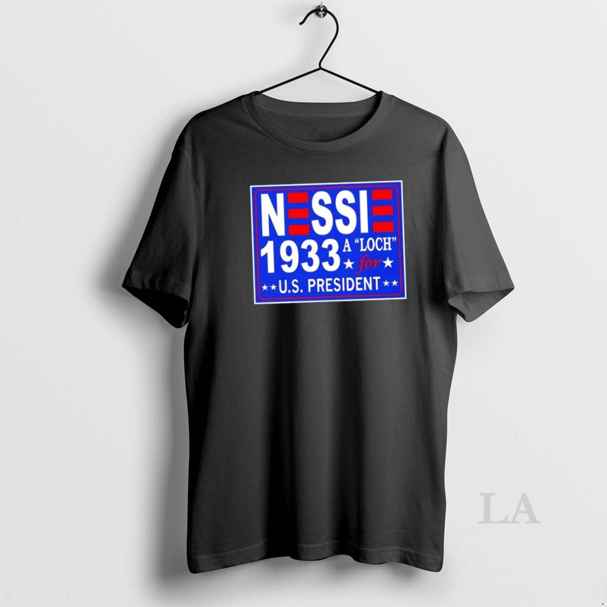 Original Vote Nessie A Luch For Us President 1933 - Adult & Kids T-Shirts, Sweatshirts & Hoodies apparel design preview 1