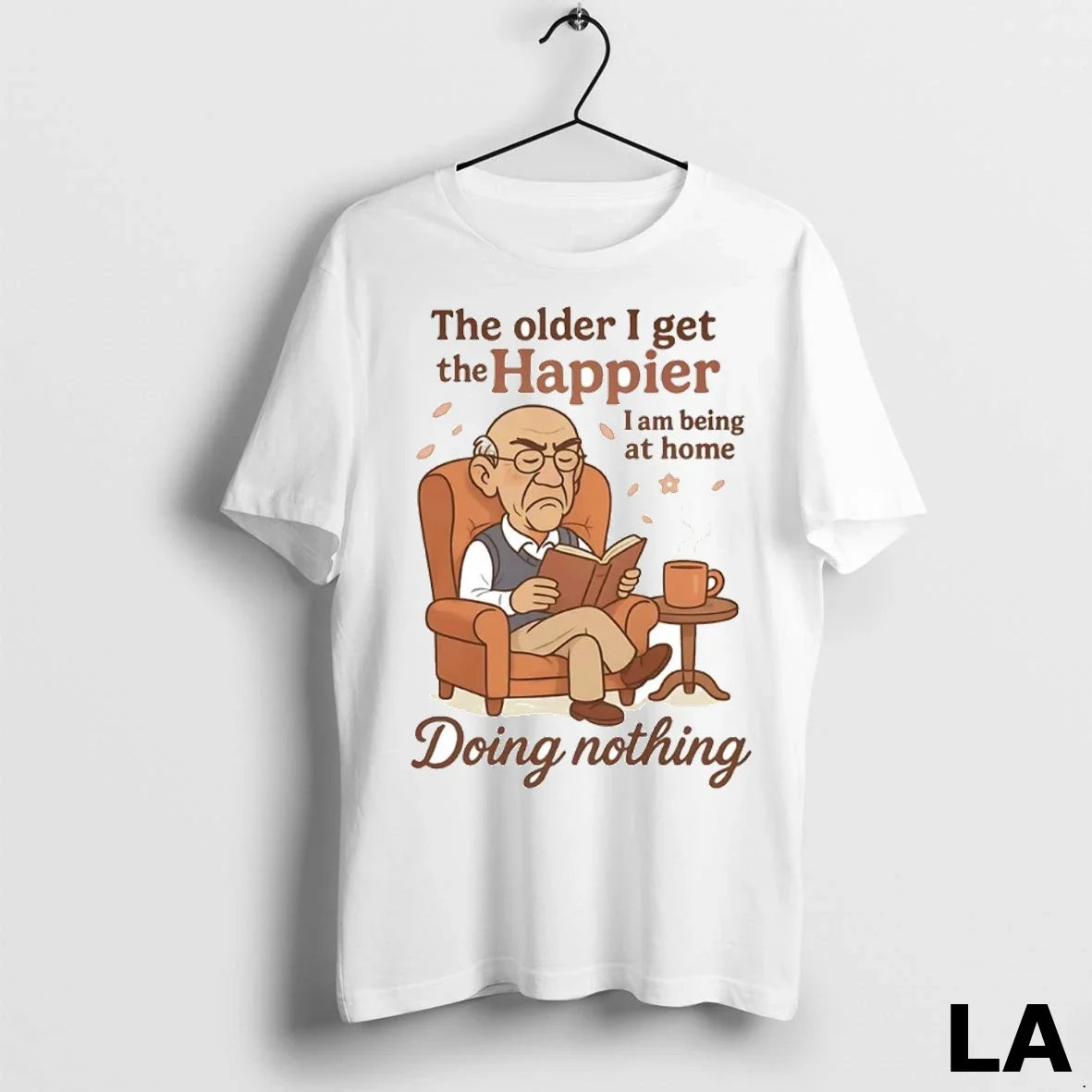 Original Walter The Older I Get Happier Am Being At - Adult & Kids T-Shirts, Sweatshirts & Hoodies apparel design preview 1