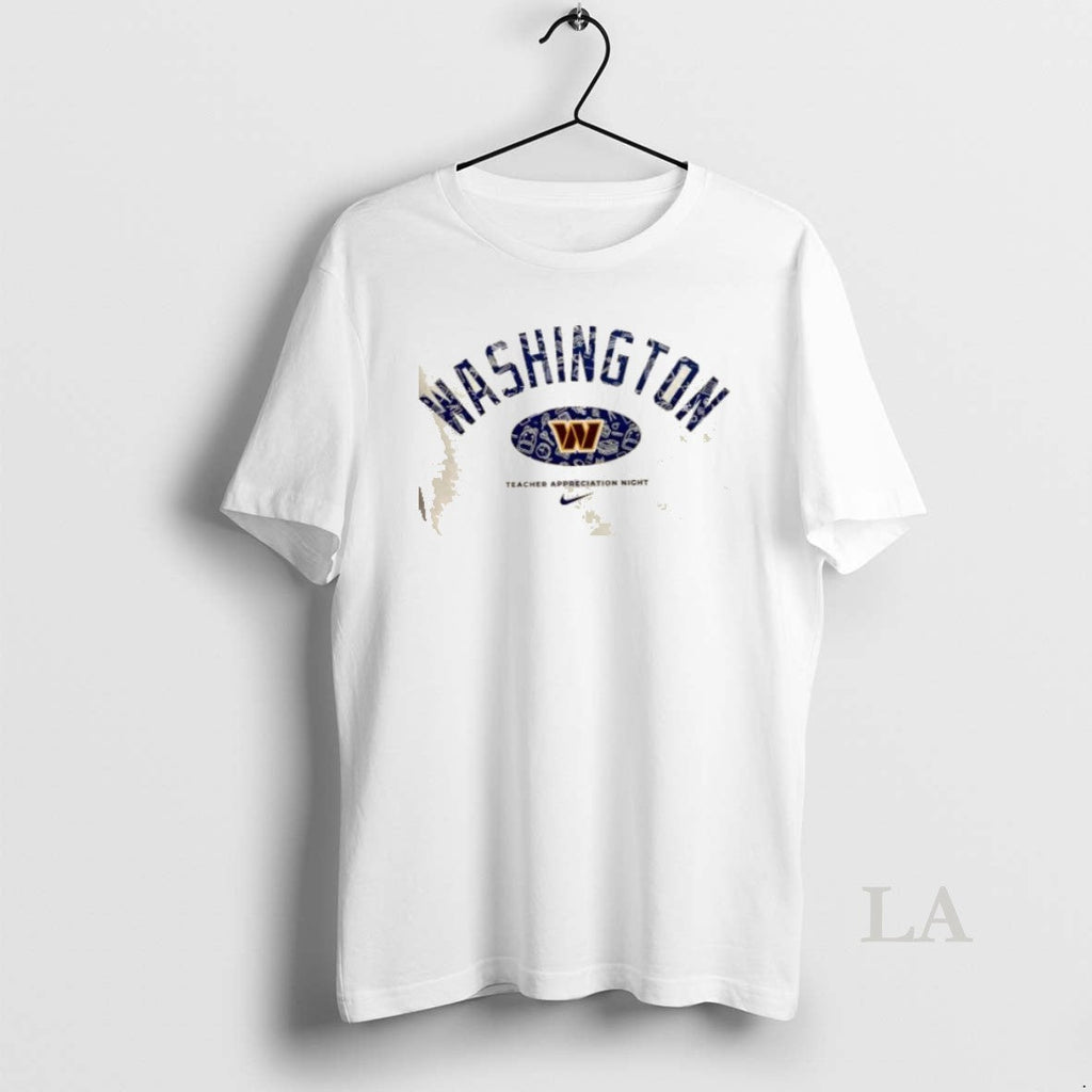 Original Washington Commanders Teacher Appreciation - Adult & Kids T-Shirts, Sweatshirts & Hoodies apparel design preview 1