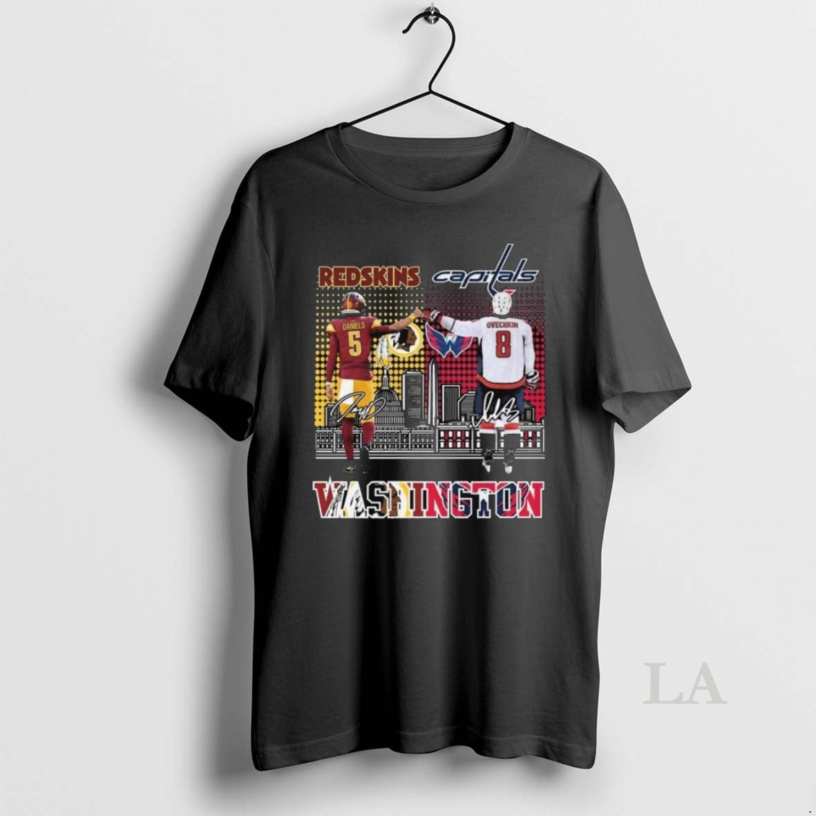 Original Washington Redskins And Capitals City Of - Adult & Kids T-Shirts, Sweatshirts & Hoodies apparel design preview 1