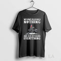 Original We Owe Illegals Nothing And Our Veterans - Adult & Kids T-Shirts, Sweatshirts & Hoodies apparel design preview 1