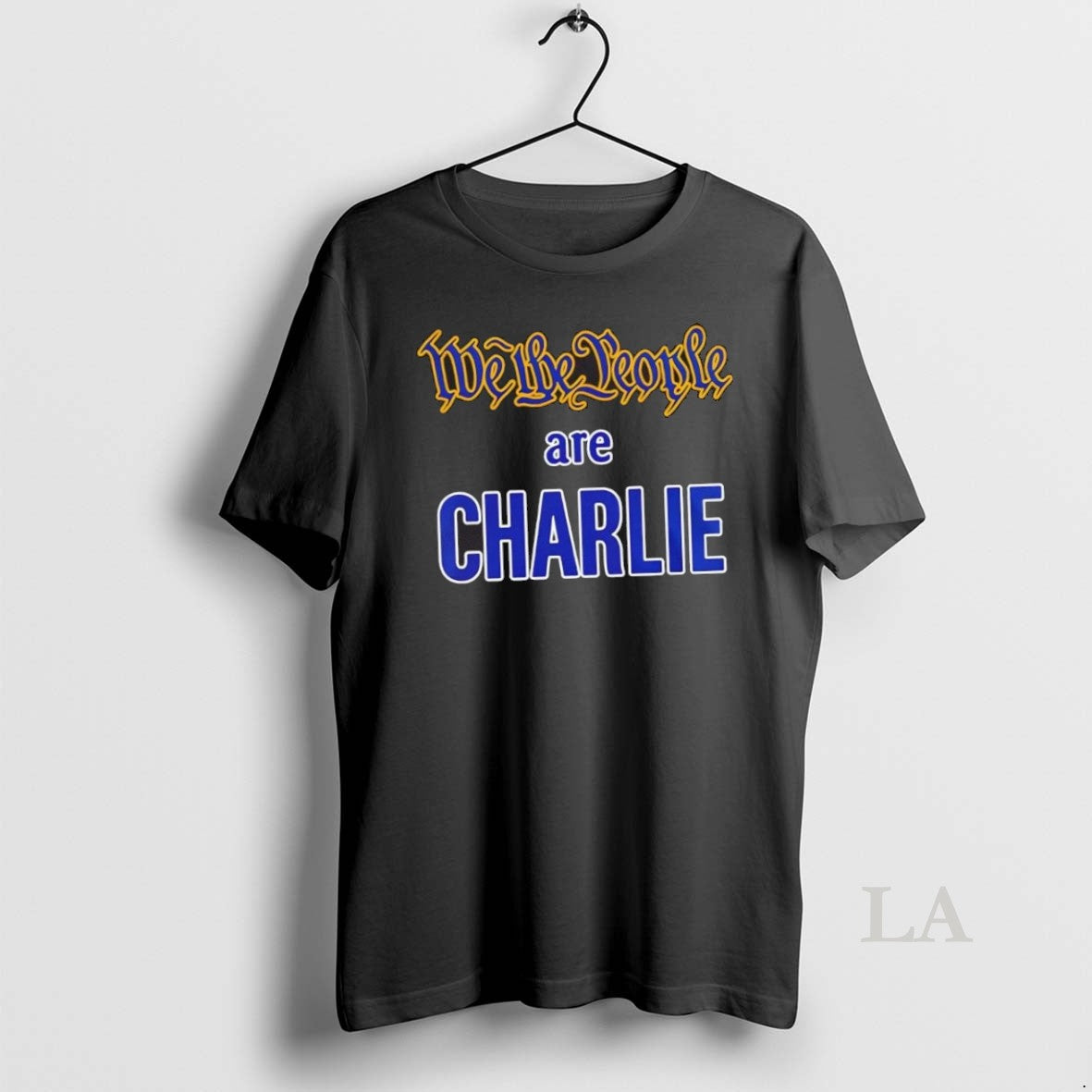 Original We The People Are Charlie Kirk X Montana - Adult & Kids T-Shirts, Sweatshirts & Hoodies apparel design preview 1