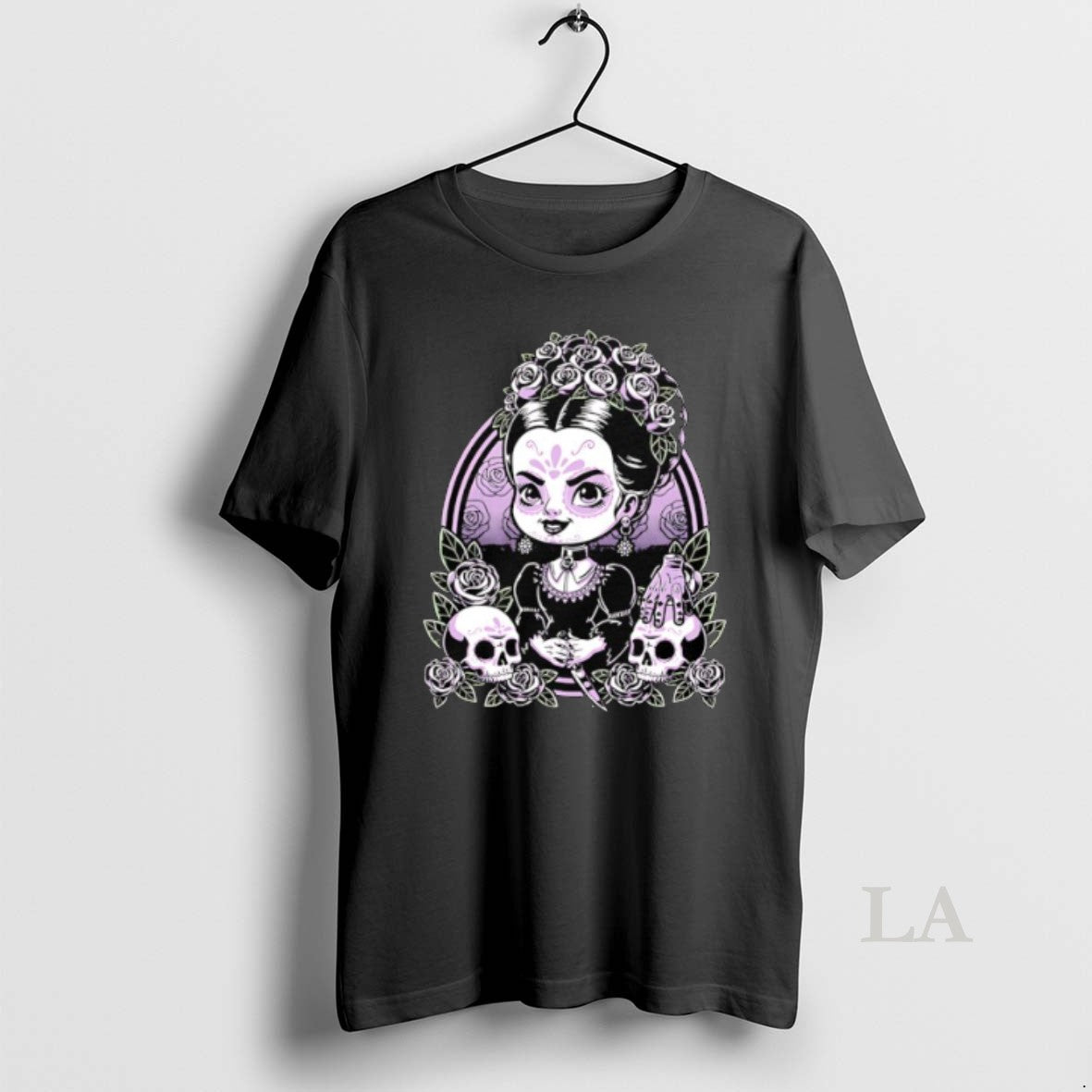 Original Wednesday Addams Gothic Muerte Girl - Adult & Kids T-Shirts, Sweatshirts & Hoodies apparel design preview 1