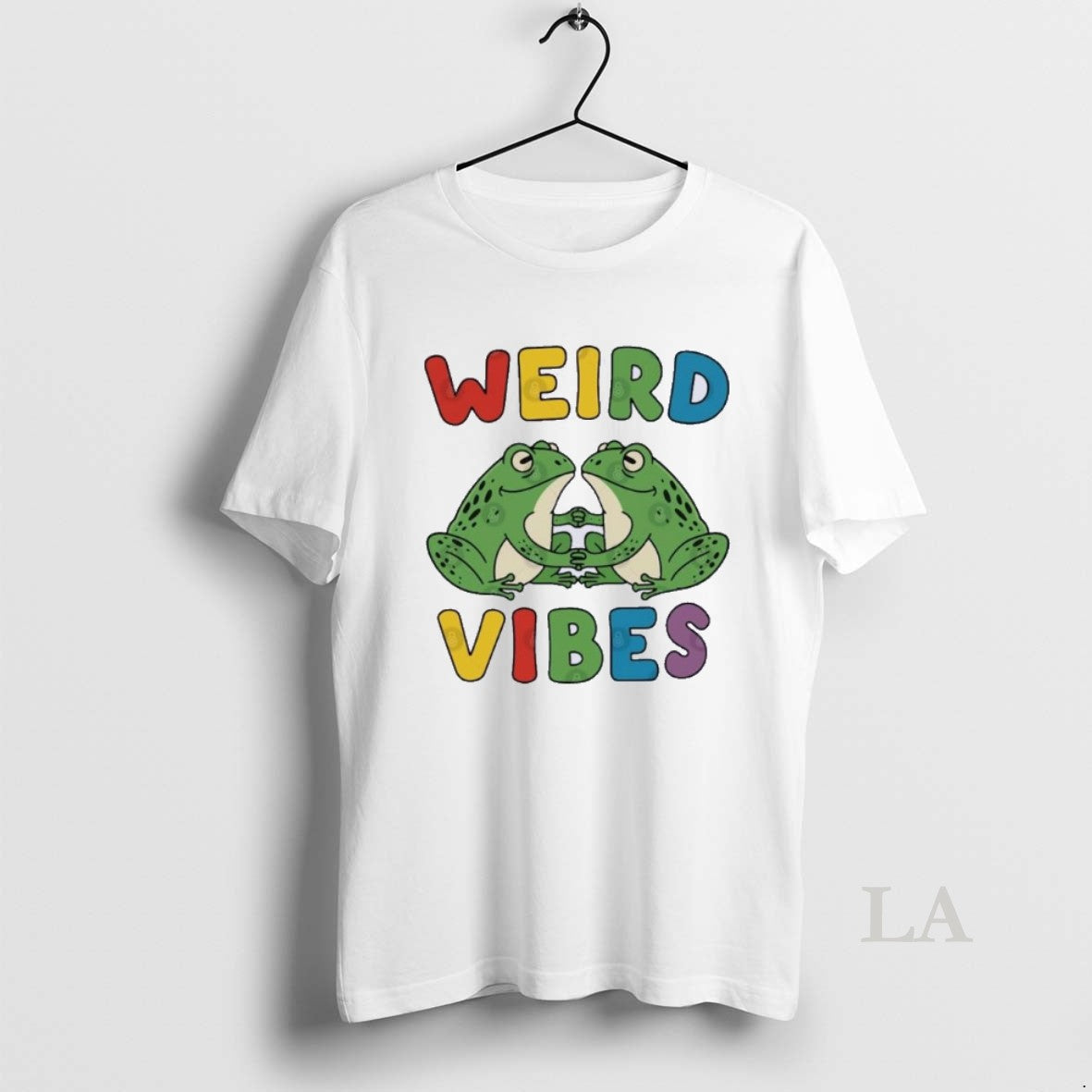 Original Weird Vibes Portland Frog Toad - Adult & Kids T-Shirts, Sweatshirts & Hoodies apparel design preview 1