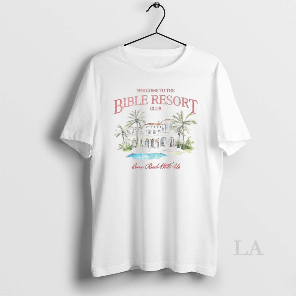 Original Welcome To The Bible Resort Club - Adult & Kids T-Shirts, Sweatshirts & Hoodies apparel design preview 1