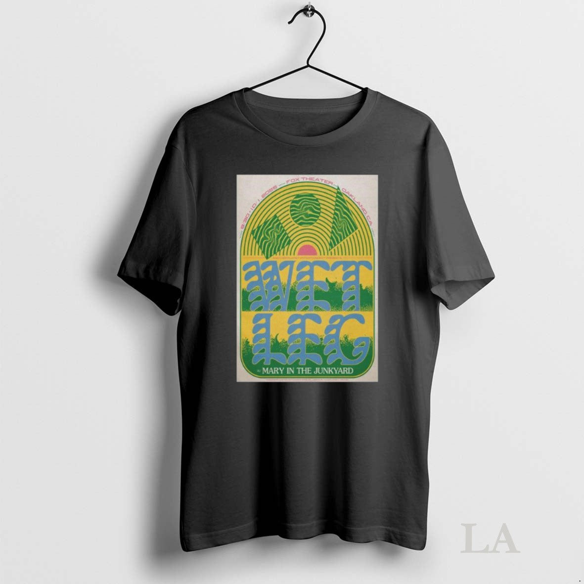 Original Wet Leg Fox Theater Oakland Ca September 30 - Adult & Kids T-Shirts, Sweatshirts & Hoodies apparel design preview 1
