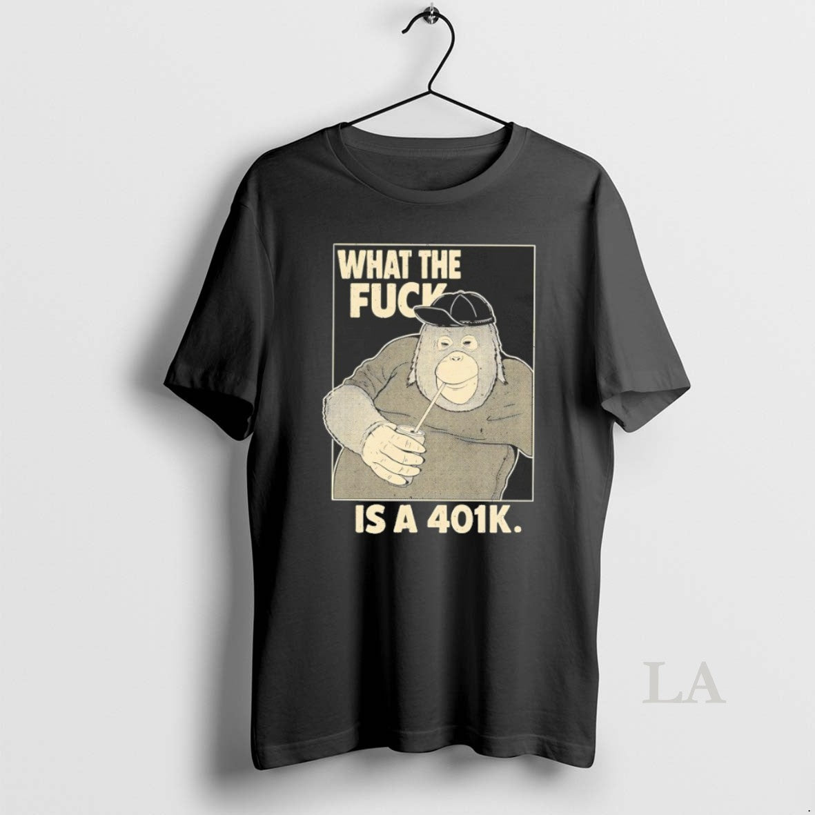 Original What The Fuck Is A 401k - Adult & Kids T-Shirts, Sweatshirts & Hoodies apparel design preview 1
