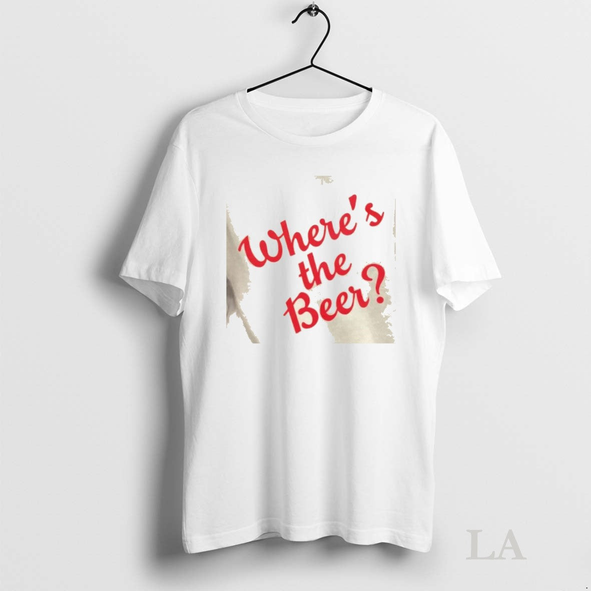 Original Wheres The Beer Script - Adult & Kids T-Shirts, Sweatshirts & Hoodies apparel design preview 1