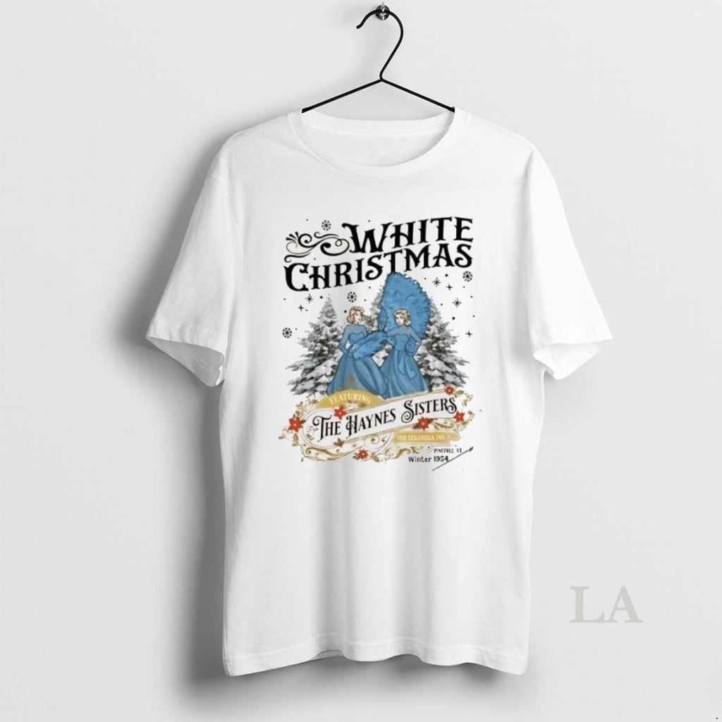 Original White Christmas The Haynes Sisters - Adult & Kids T-Shirts, Sweatshirts & Hoodies apparel design preview 1