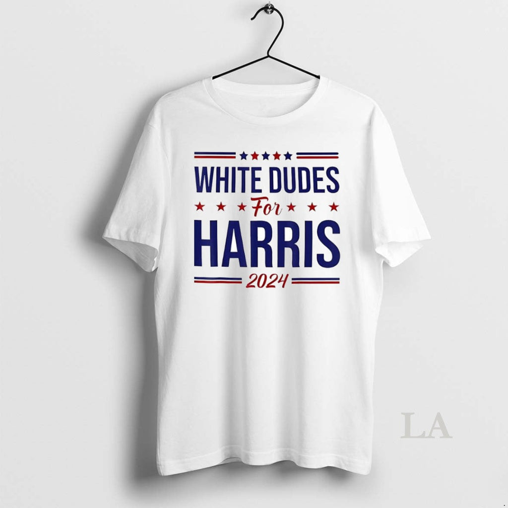 Original White Dudes For Harris 2024 - Adult & Kids T-Shirts, Sweatshirts & Hoodies apparel design preview 1