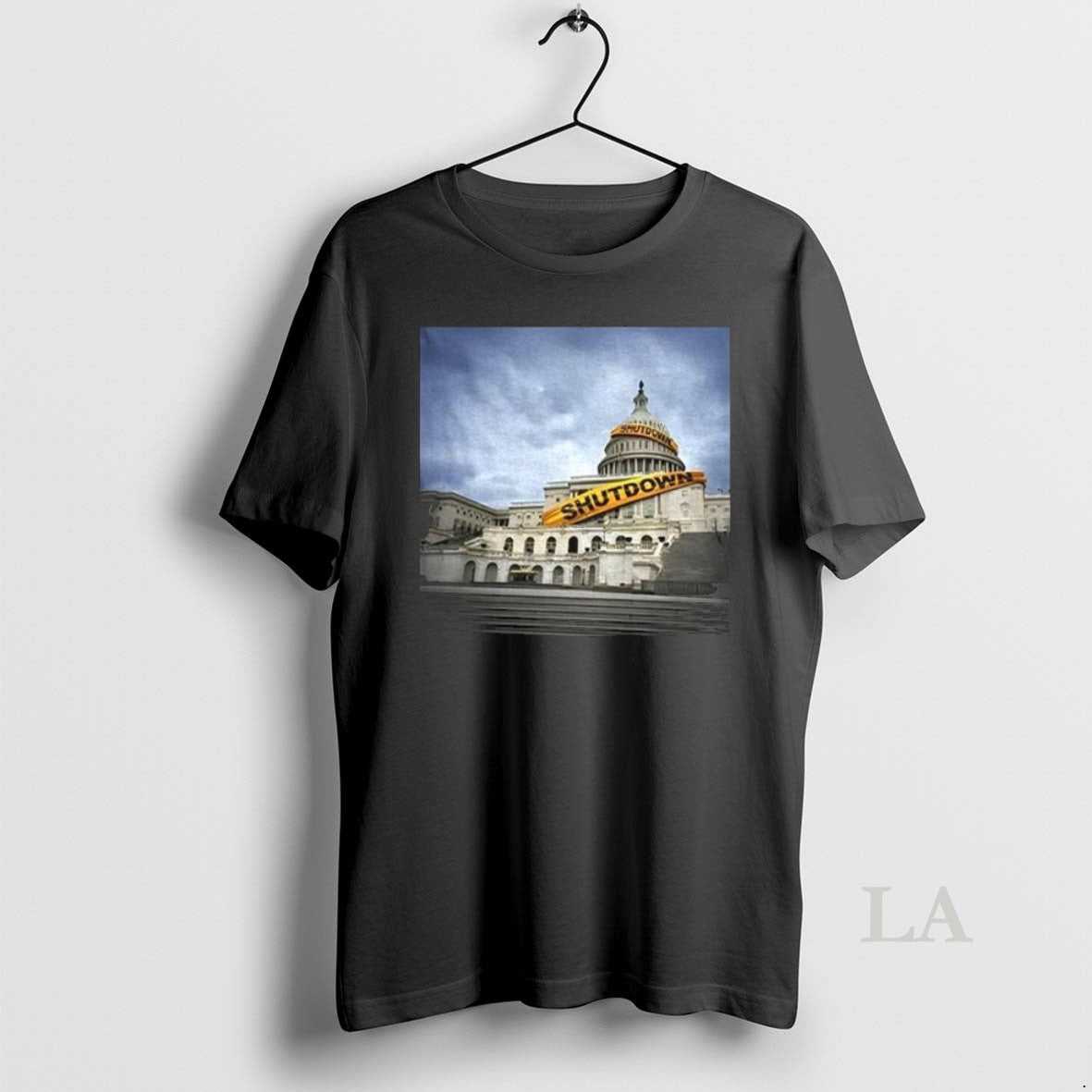 Original White House Shutdown Long Sleve - Adult & Kids T-Shirts, Sweatshirts & Hoodies apparel design preview 1