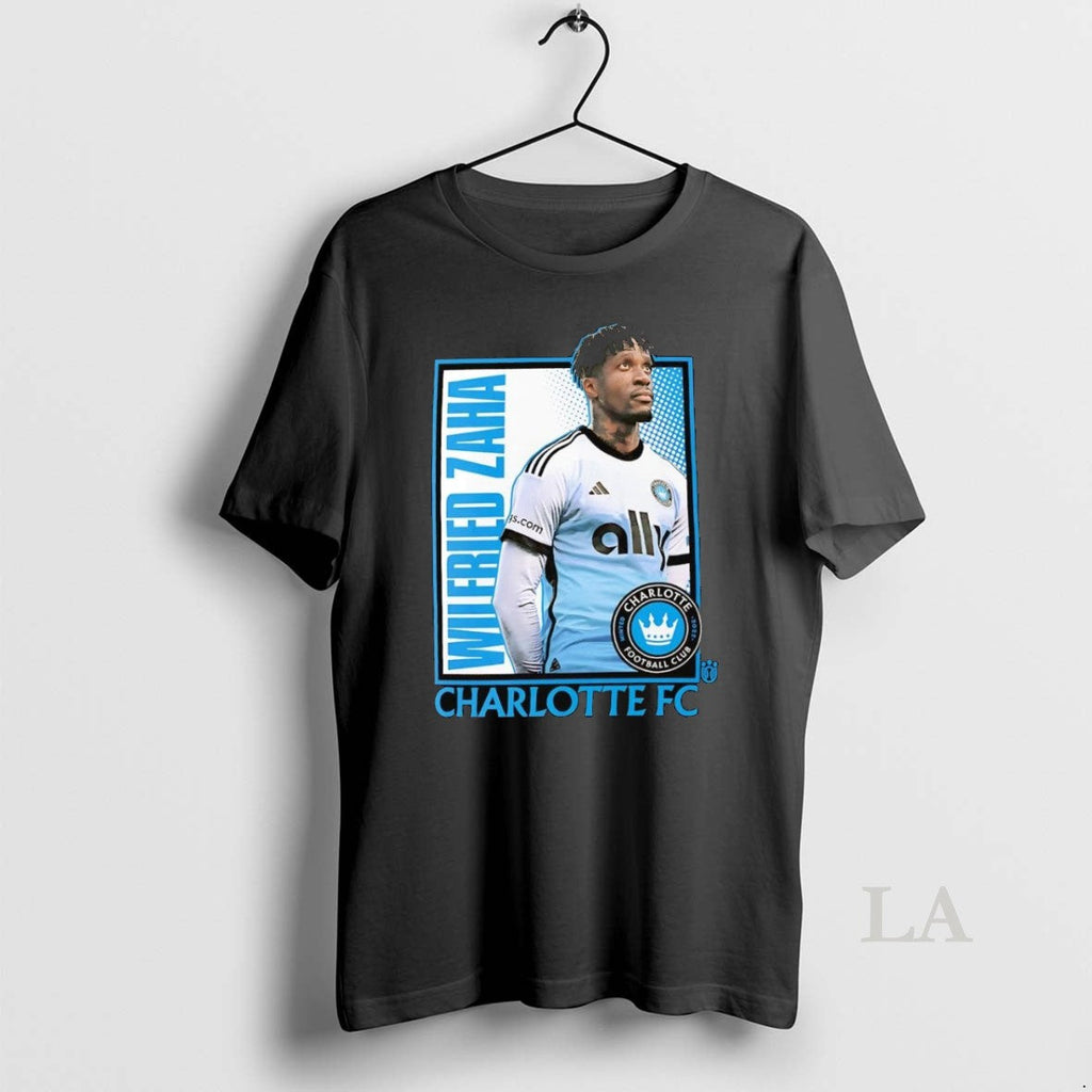 Original Wilfried Zaha Portrait Charlotte Fc Player - Adult & Kids T-Shirts, Sweatshirts & Hoodies apparel design preview 1