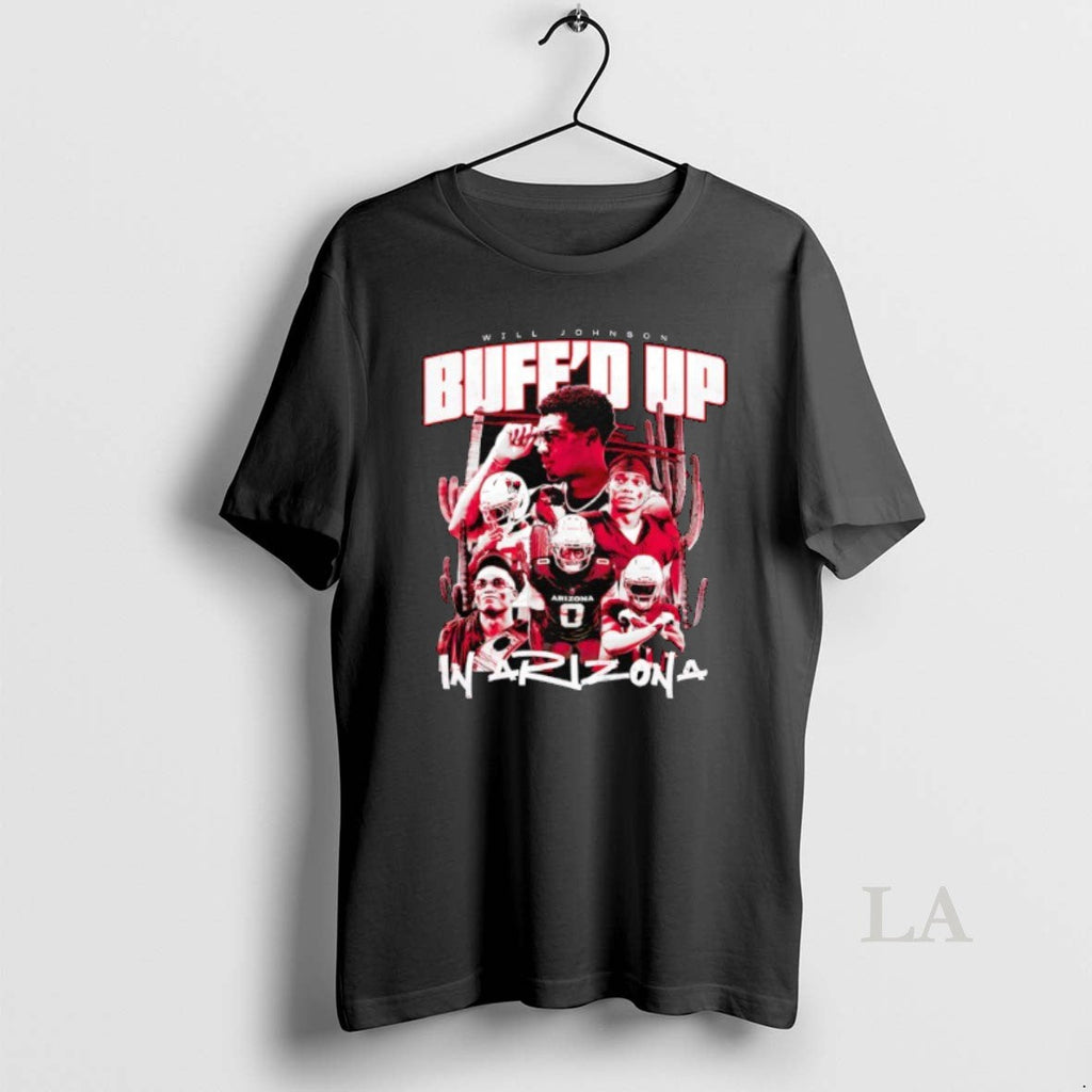 Original Will Johnson Buffd Up Arizona Cardinals - Adult & Kids T-Shirts, Sweatshirts & Hoodies apparel design preview 1