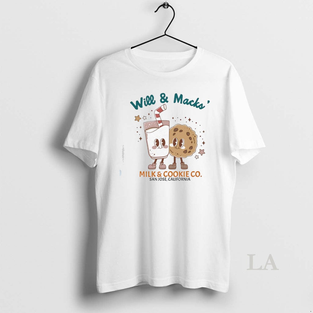 Original Will Macks Milk Cookie Co San Jose - Adult & Kids T-Shirts, Sweatshirts & Hoodies apparel design preview 1