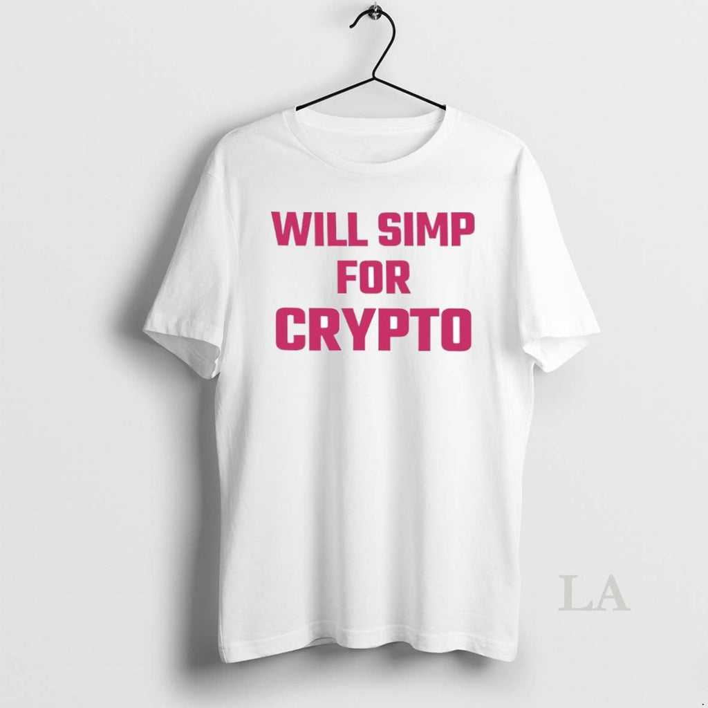 Original Will Simp For Crypto - Adult & Kids T-Shirts, Sweatshirts & Hoodies apparel design preview 1
