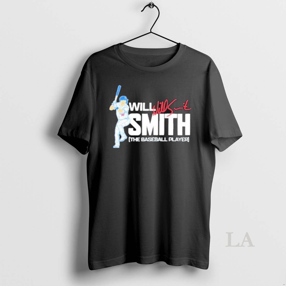 Original Will Smith The Baseball Player Los Angeles - Adult & Kids T-Shirts, Sweatshirts & Hoodies apparel design preview 1