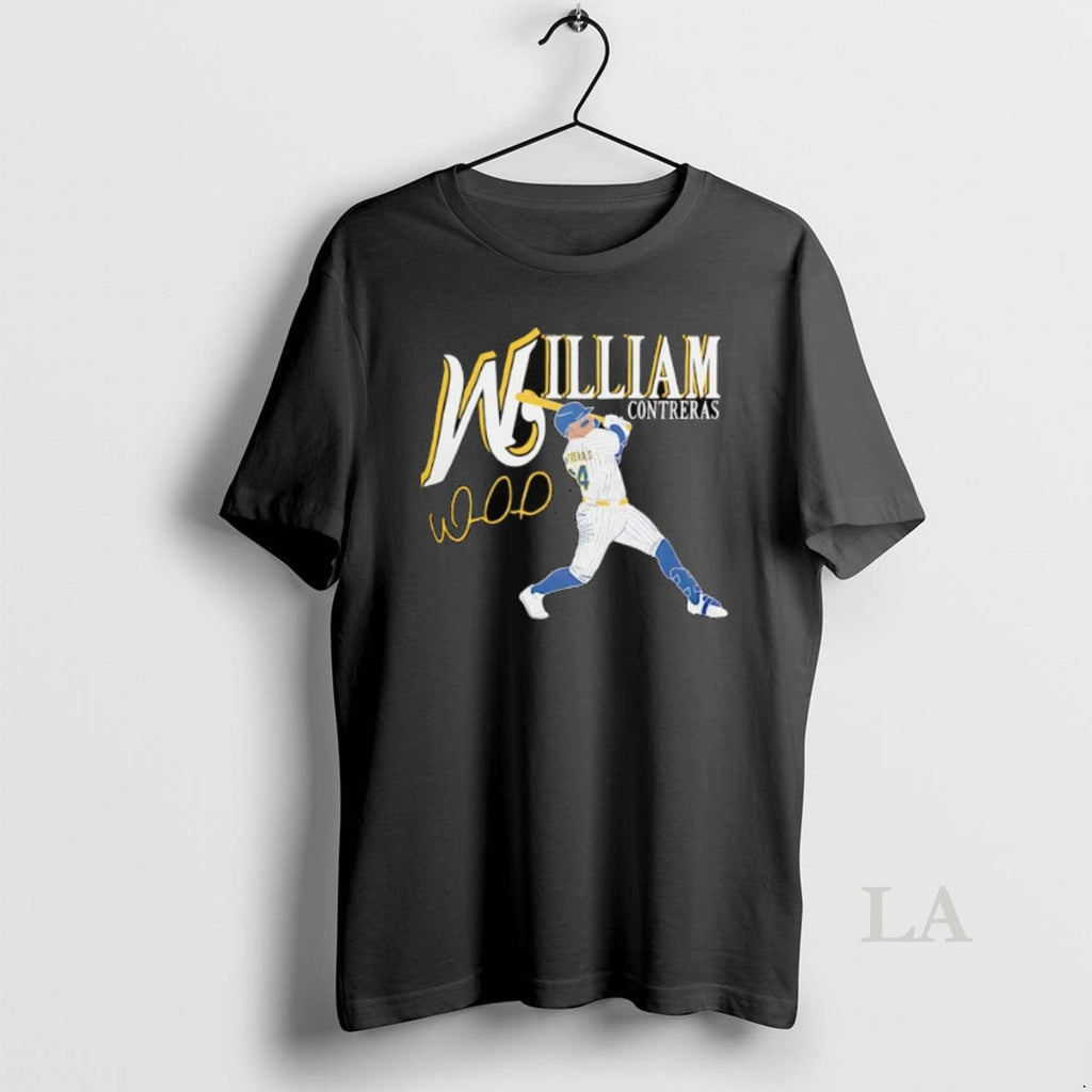 Original William Contreras 24 Milwaukee Brewers - Adult & Kids T-Shirts, Sweatshirts & Hoodies apparel design preview 1