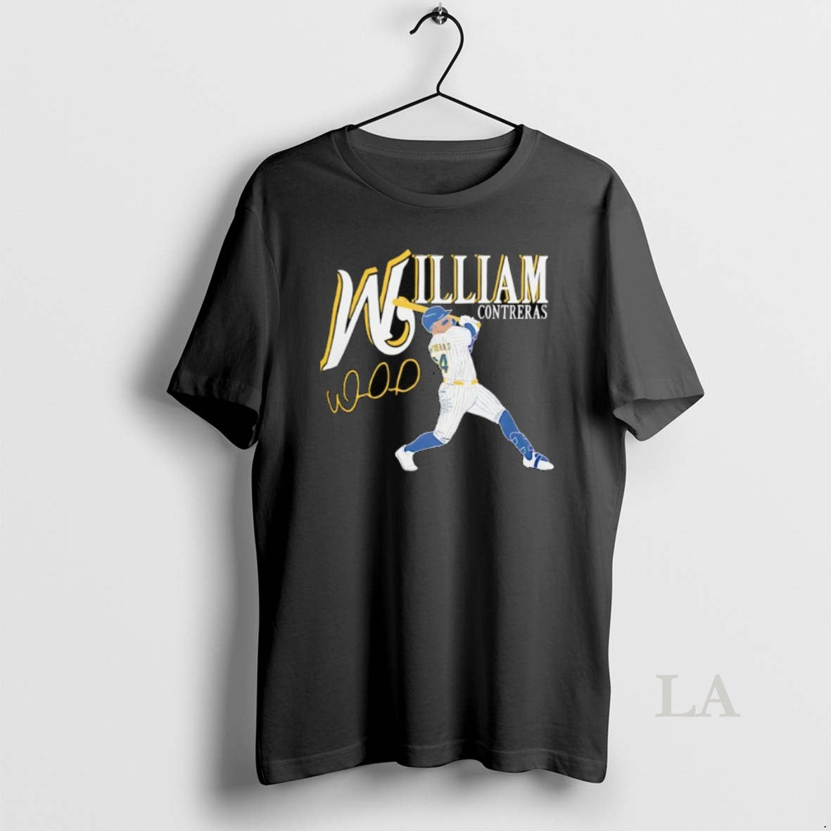 Original William Contreras 24 Milwaukee Brewers - Adult & Kids T-Shirts, Sweatshirts & Hoodies apparel design preview 1