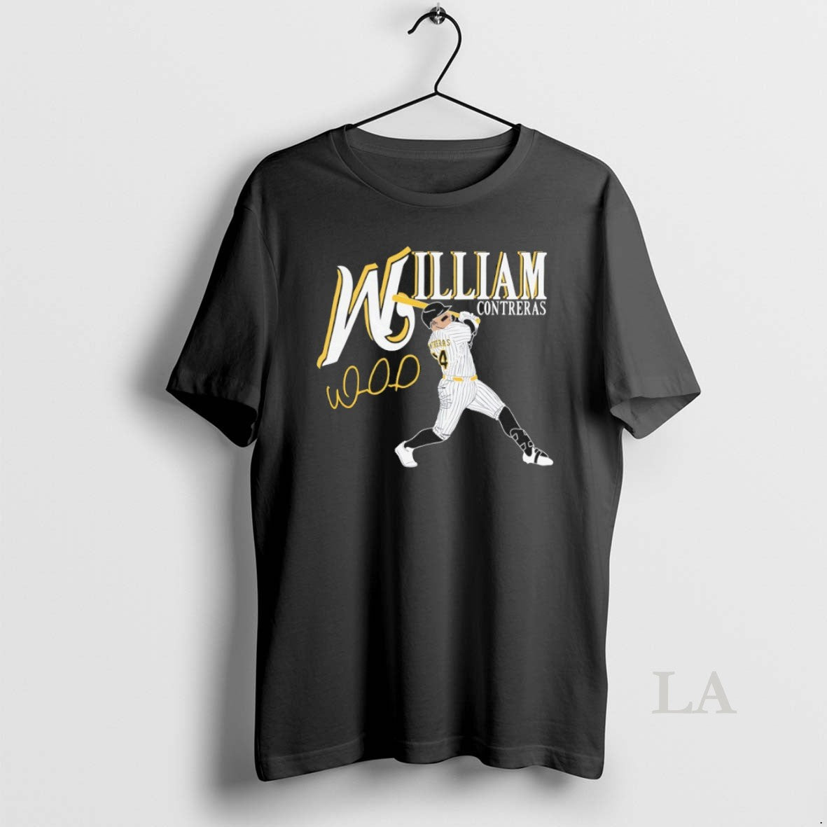 Original William Contreras Milwaukee Brewers October - Adult & Kids T-Shirts, Sweatshirts & Hoodies apparel design preview 1