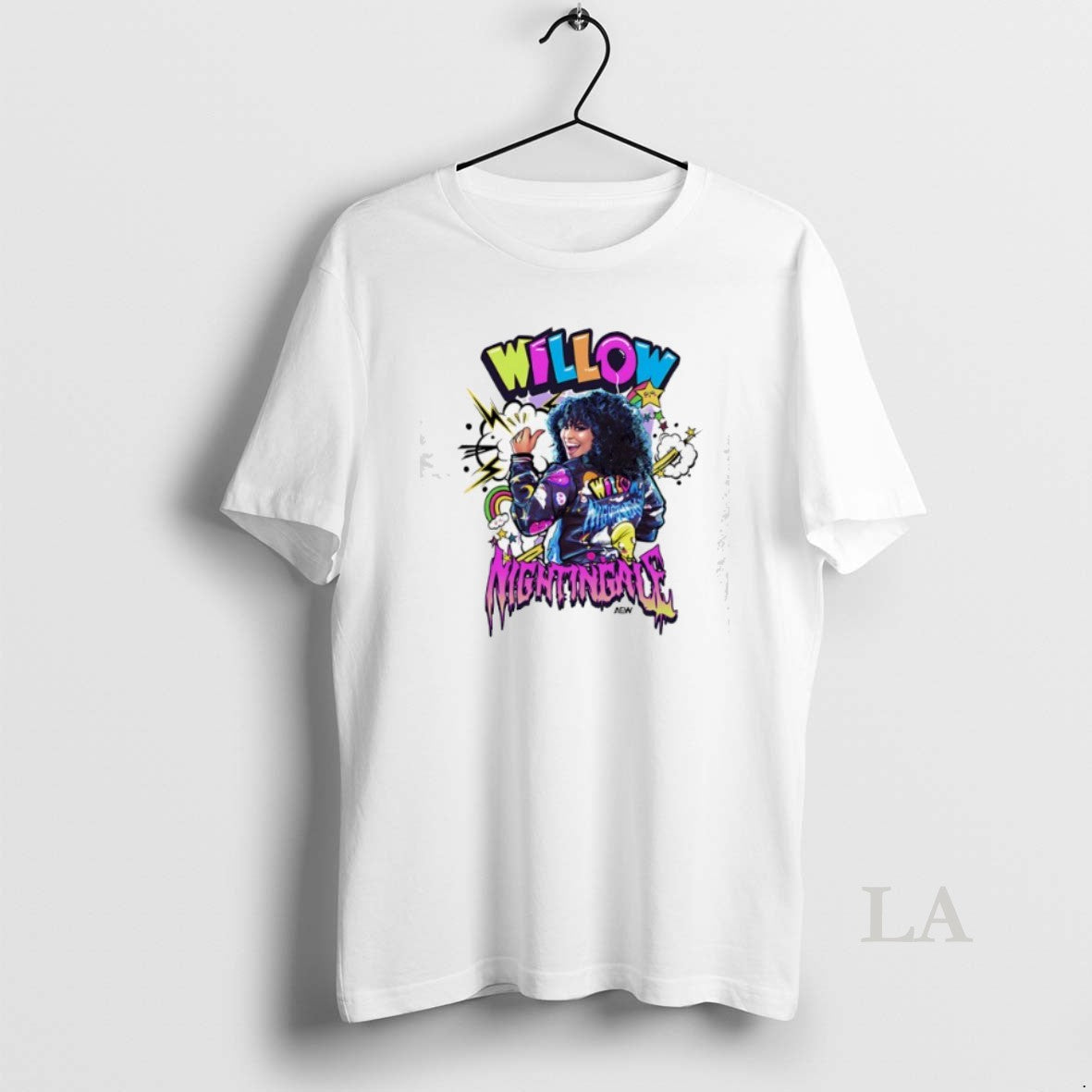 Original Willow Nightingale Aew The Babe With Power - Adult & Kids T-Shirts, Sweatshirts & Hoodies apparel design preview 1