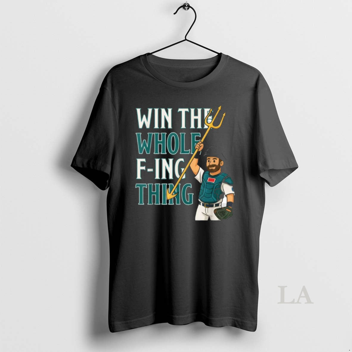 Original Win The Whole F Ing Thing Seattle Baseball - Adult & Kids T-Shirts, Sweatshirts & Hoodies apparel design preview 1