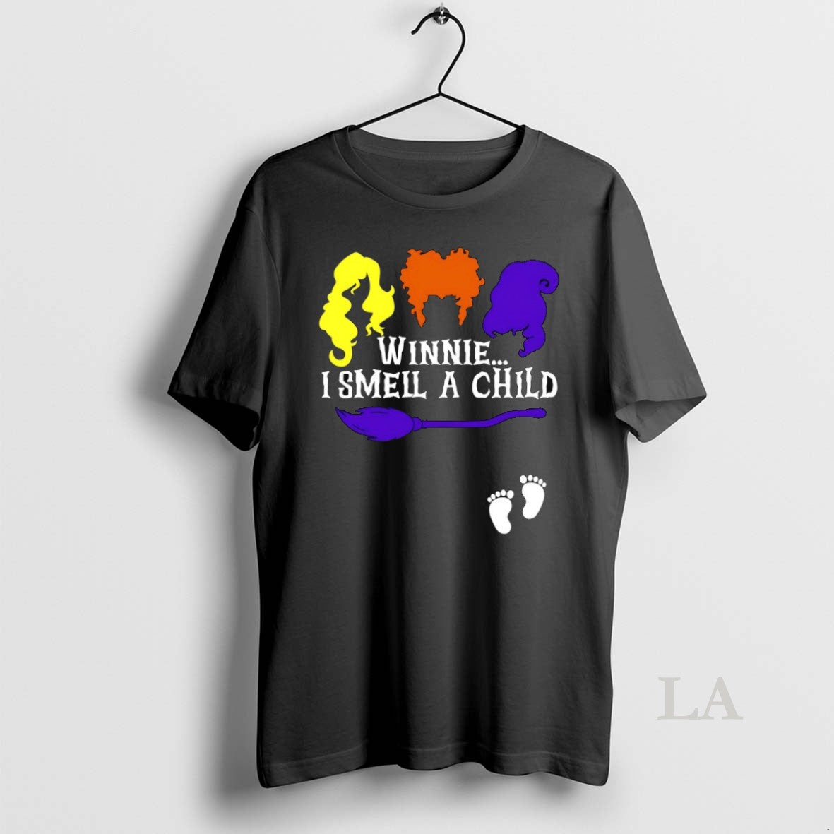 Original Winnie I Smell A Child Halloween - Adult & Kids T-Shirts, Sweatshirts & Hoodies apparel design preview 1