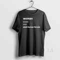 Original Woman Women Noun Adult Human Female - Adult & Kids T-Shirts, Sweatshirts & Hoodies apparel design preview 1
